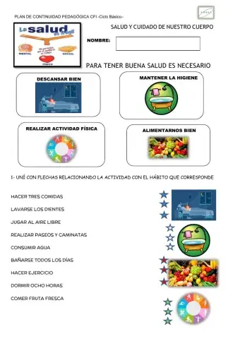 Salud y cuidado del cuerpo