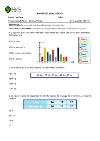 Media, moda y mediana