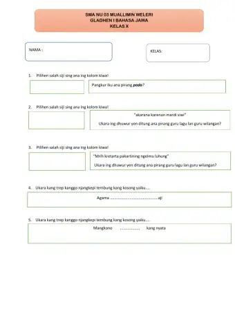 Tembang pangkur lan cerkak