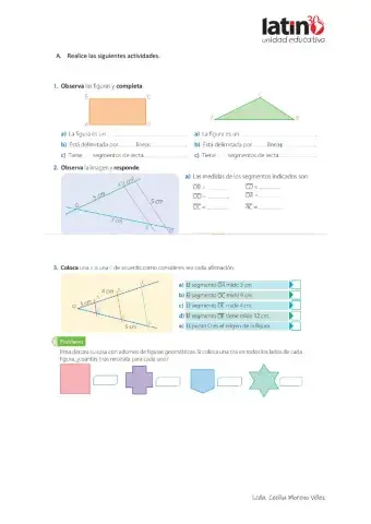 RECTAS - SEMIRRECTAS - SEGMENTOS