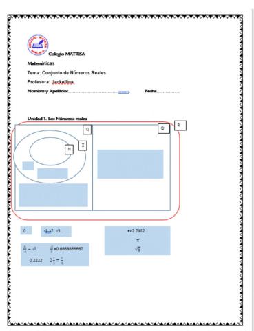 Conjunto de Numeros reales