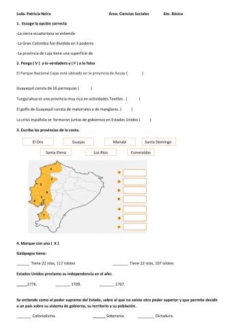 Evaluación de Sociales