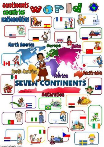 Countries and nationalities