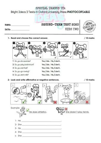Bright Ideas 2 - STT Unit 4-5