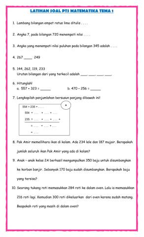 UTS MATH TEMA 1 LEVEL 2