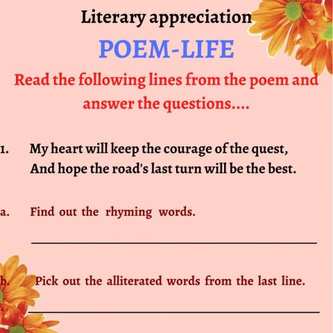 Life-literary appreciation