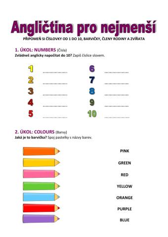 Angličtina pro nejmenší