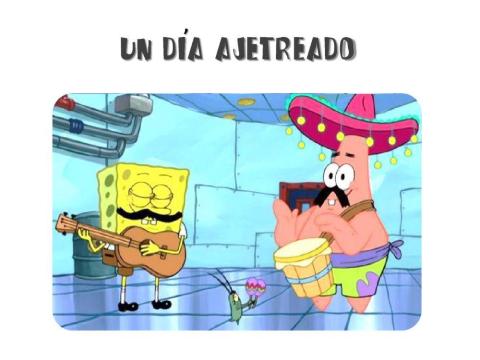 Actividades Bob Esponja