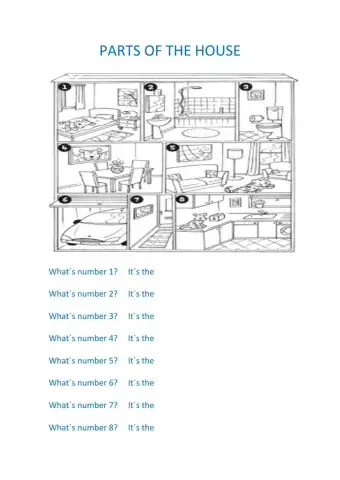 Parts of the house 2º primary