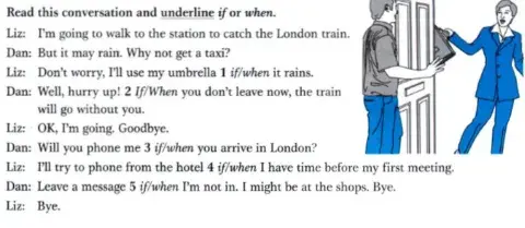 Zero and First Conditionals