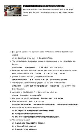 Madagascar- Listening