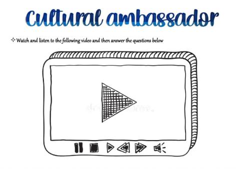 Cultural Ambassadors