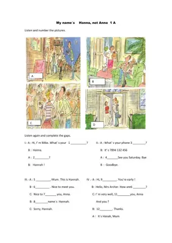 English File Elementary 3r Edition. 1A