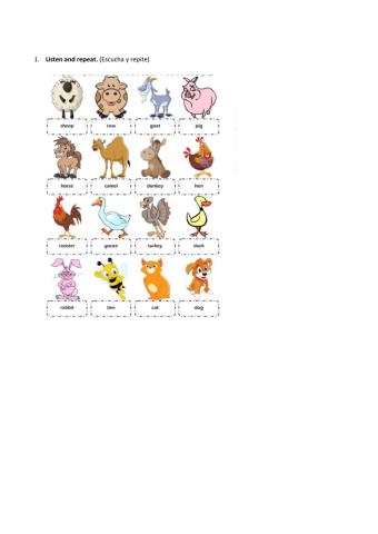 farm animals listen