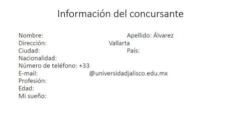 Personal information