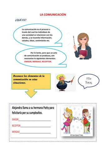 La comunicación