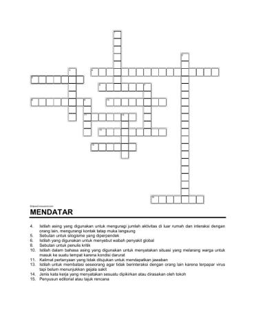 Puzzle bahasa indonesia farida