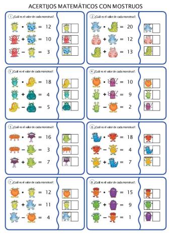 Munstroen balioa asmatu