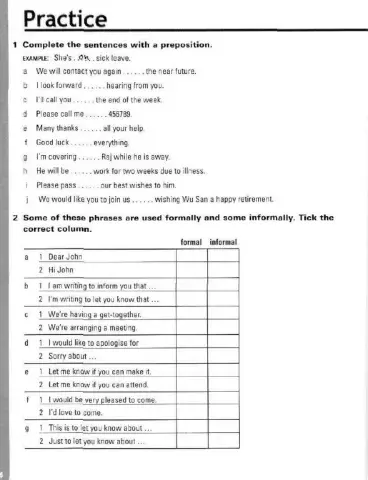 Business English- Emailing phrases