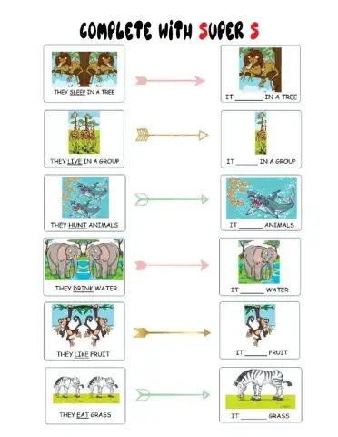 Third person singular