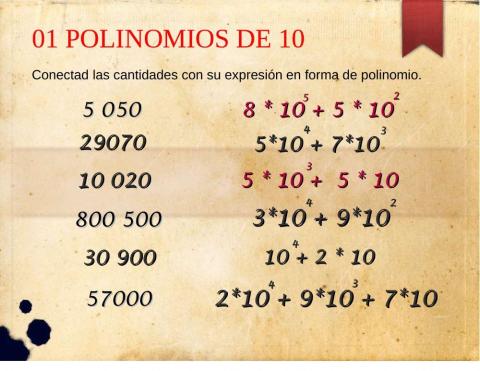 Descomposicion de polinomios