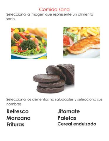 Alimentación sana