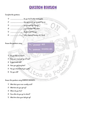 Short and long questions