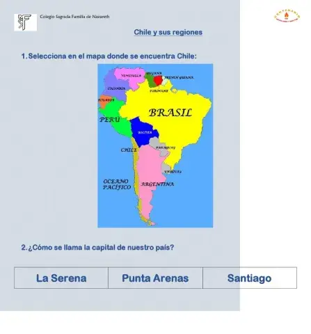 Chile y sus Regiones