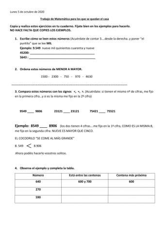 2º Repaso Matemáticas tema 1