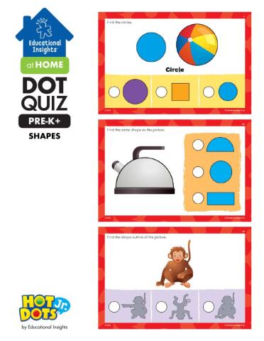 Educational Insights works- figuras geometricas