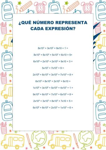 Potencias de base 10