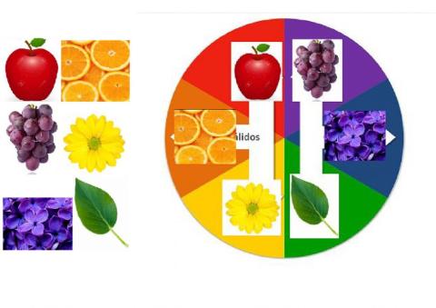 Colores cálidos y frios