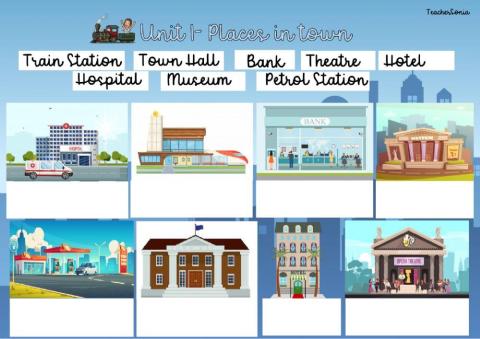 Places in town match