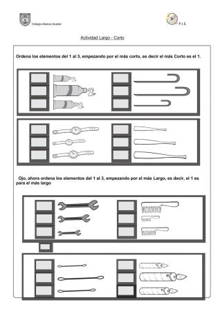 Medición largo-corto