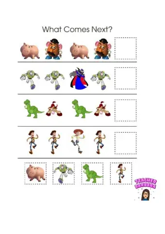 Toy story follow the sequence