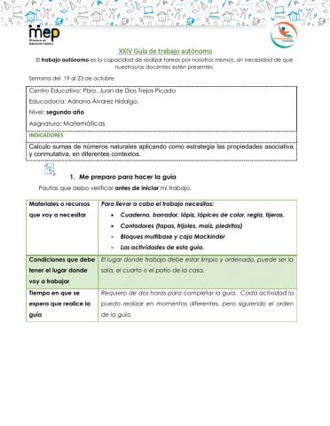 Propiedades de la suma