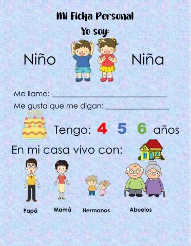 Ficha personal del Alumno