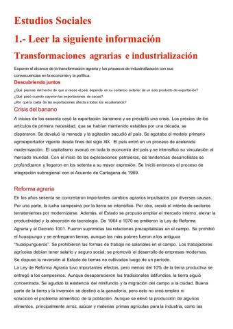 Transformaciones agrarias