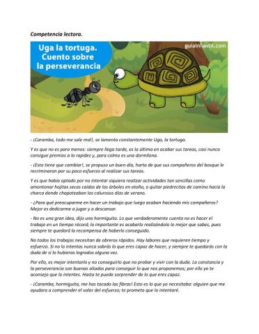 Competencia lectora