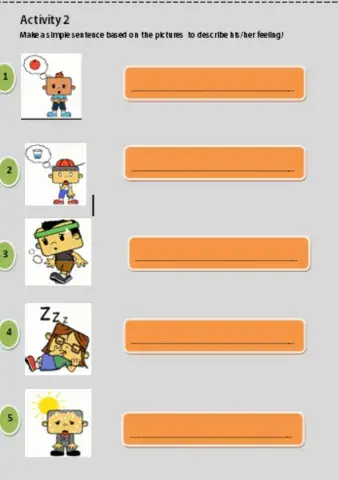 Adjectives for feeling