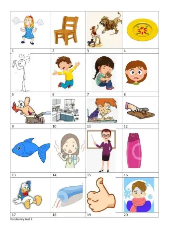 Vocabulary unit 2 Family and friends 2