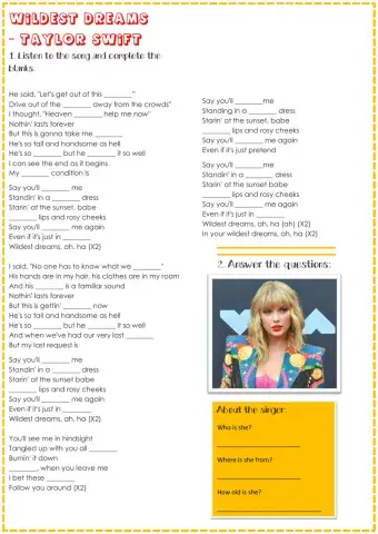 Wildest Dreams - Taylor Swift