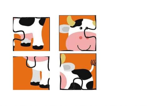 Puzzle vaca