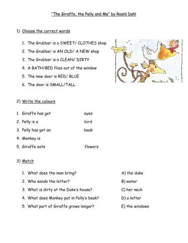 The Giraffe,the Pelly and Me (part1)