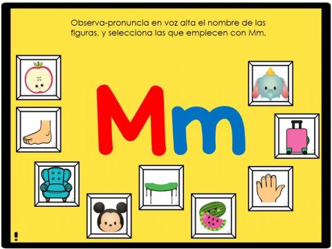 Identificamos objetos con Mm
