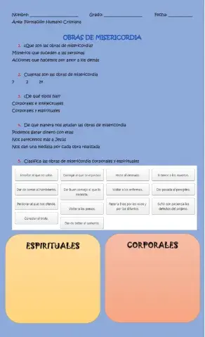 Obras de misericordia