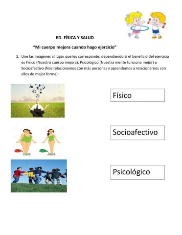 Beneficios del ejercicio físico