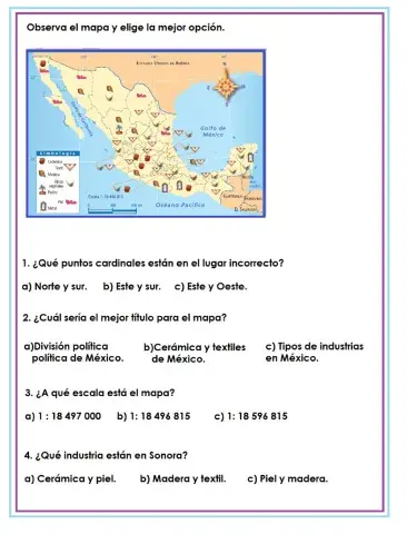 Leyendo un mapa.