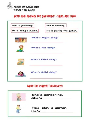 What's He--She doing?