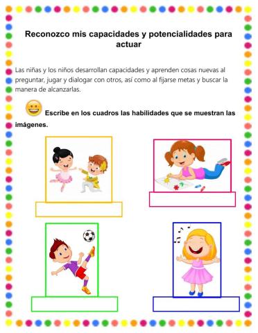 Reconozco mis capacidades